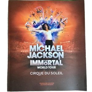 Michael Jackson souvenir program